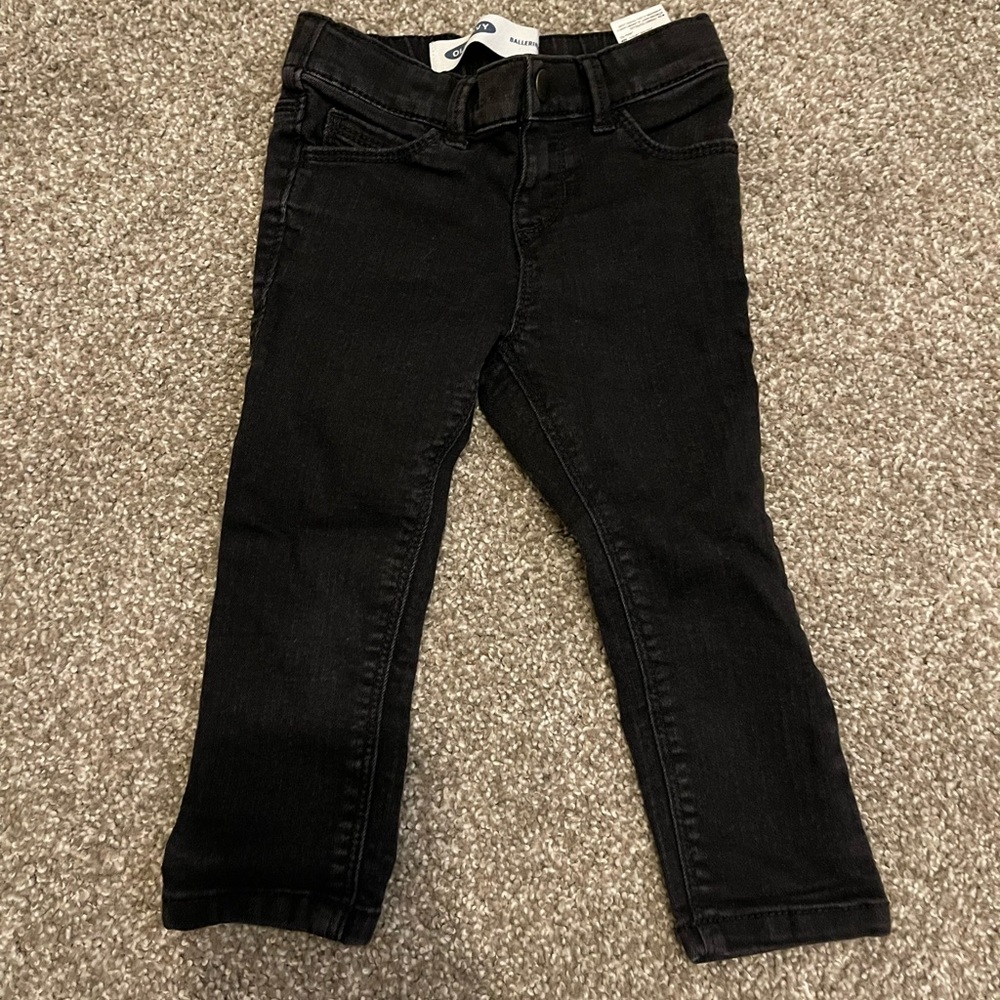 GIRLS Old Navy Ballerina black jeans